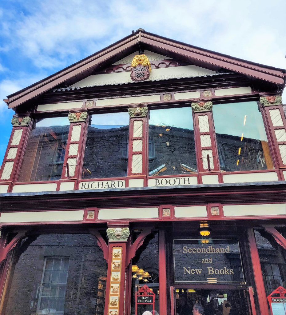 The exterior of Richard Booth's Bookshop in Hay on Wye