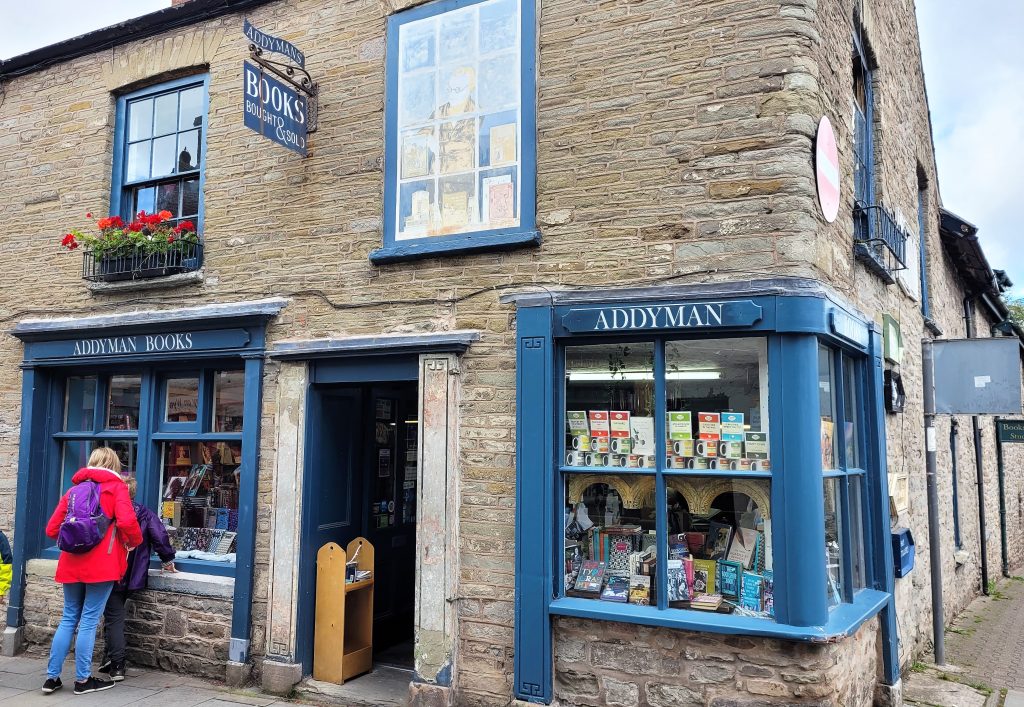 The front of Addyman Books in Hay