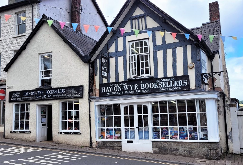 Hay on Wye Booksellers shop front